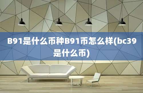 B91是什么币种B91币怎么样(bc39是什么币)