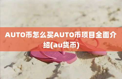 AUTO币怎么买AUTO币项目全面介绍(au货币)