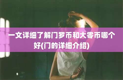一文详细了解门罗币和大零币哪个好(门的详细介绍)