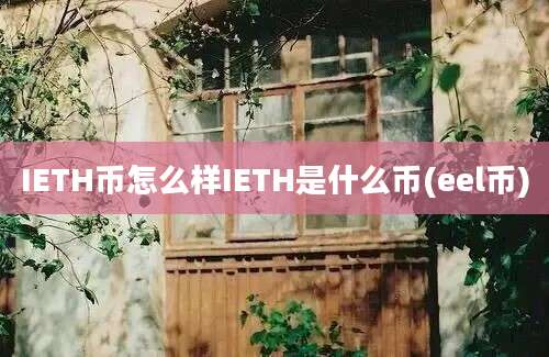 IETH币怎么样IETH是什么币(eel币)