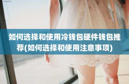 如何选择和使用冷钱包硬件钱包推荐(如何选择和使用注意事项)
