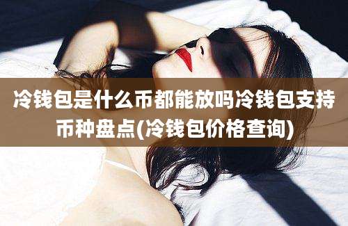 冷钱包是什么币都能放吗冷钱包支持币种盘点(冷钱包价格查询)