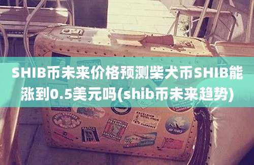 SHIB币未来价格预测柴犬币SHIB能涨到0.5美元吗(shib币未来趋势)